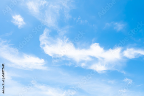 Fototapeta Naklejka Na Ścianę i Meble -  clouds in the blue sky background