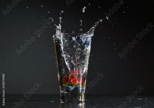 Strawberry Water Splash