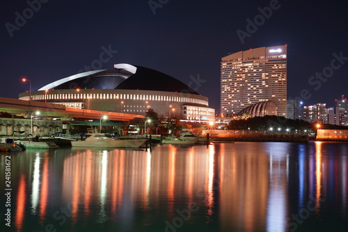 福岡シーサイドももち　夜景風景
