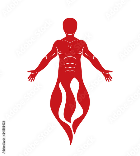 Vector illustration of huma...