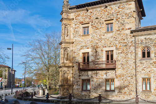 Oñati town in Gipuzkoa, Spain photo