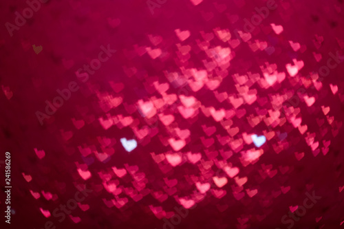 valentines day background with hearts
