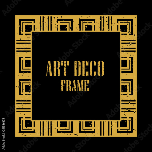 Art Deco Retro Frame