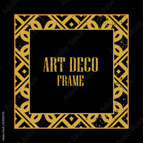 Art Deco Retro Frame