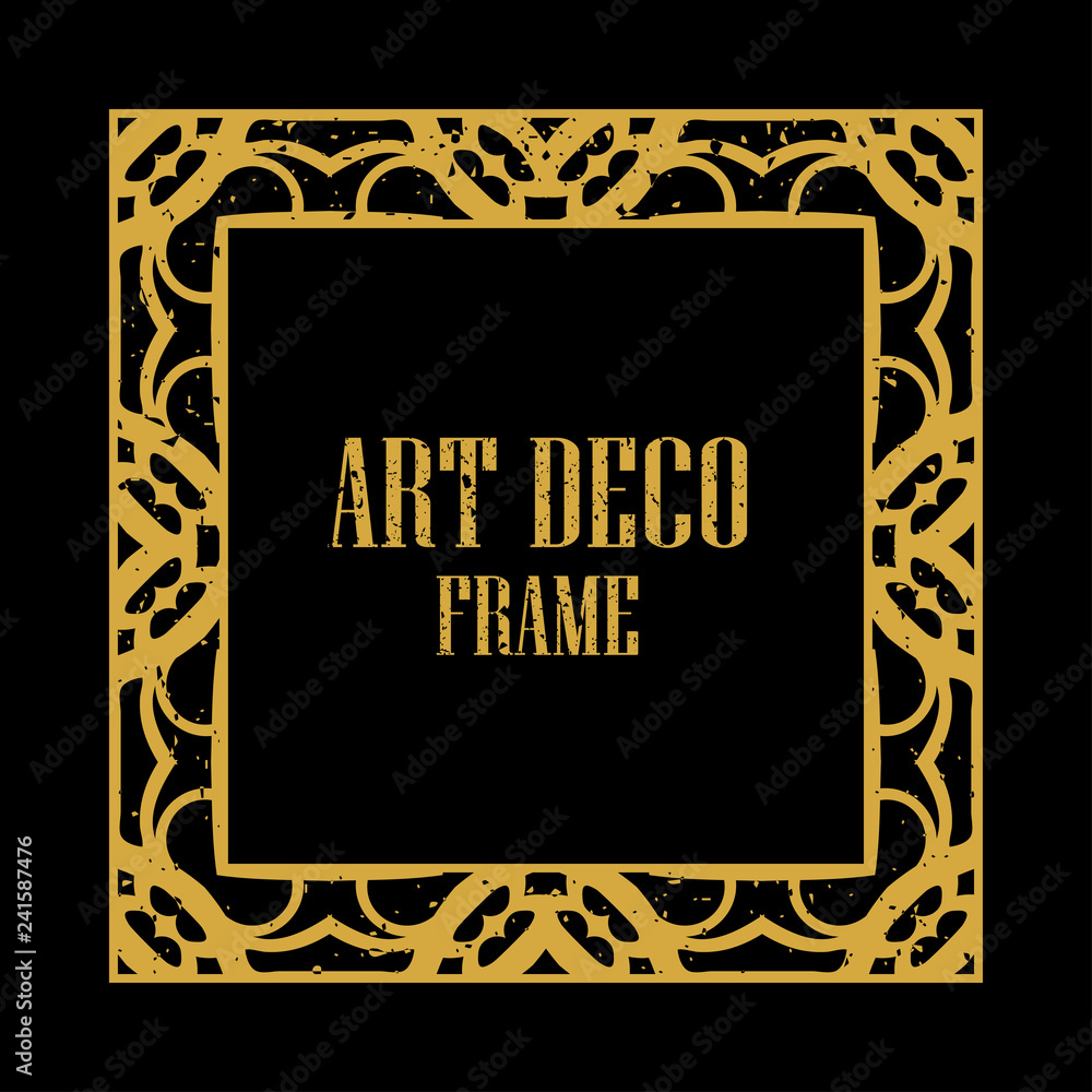 Art Deco Retro Frame Art Deco Retro Frame