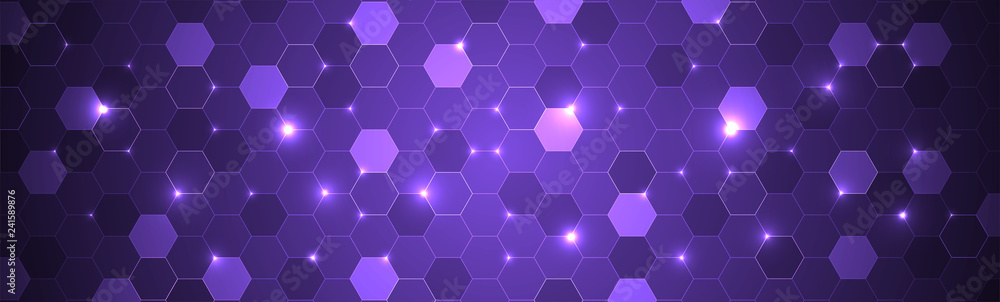 Abstract hexagon background for design works. Abstract hexagon background for design works.