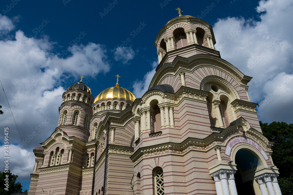 The Nativity of Christ Cathedral (Kristus Piedzimsanas pareizticigo katedrale). Riga, Latvia