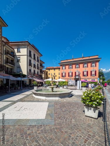Fotografi Old town of Menaggio, Lake Como, Lombardy, Italy