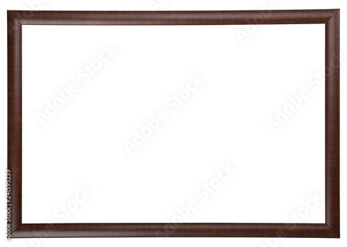hollow brown frame