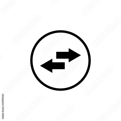 Arrow icon vector. Arrow symbol.