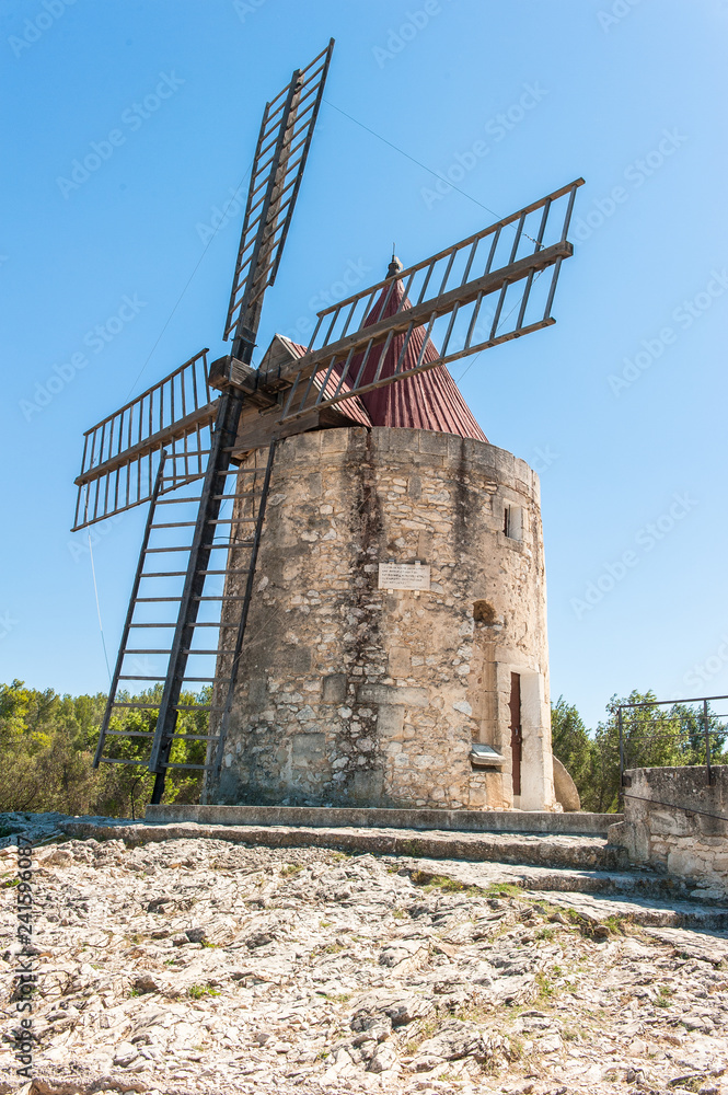 Windmühle von Daudet in Südfrankreich