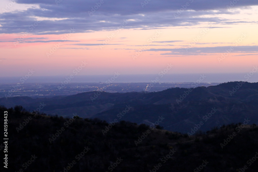Sunset Over Ventura County