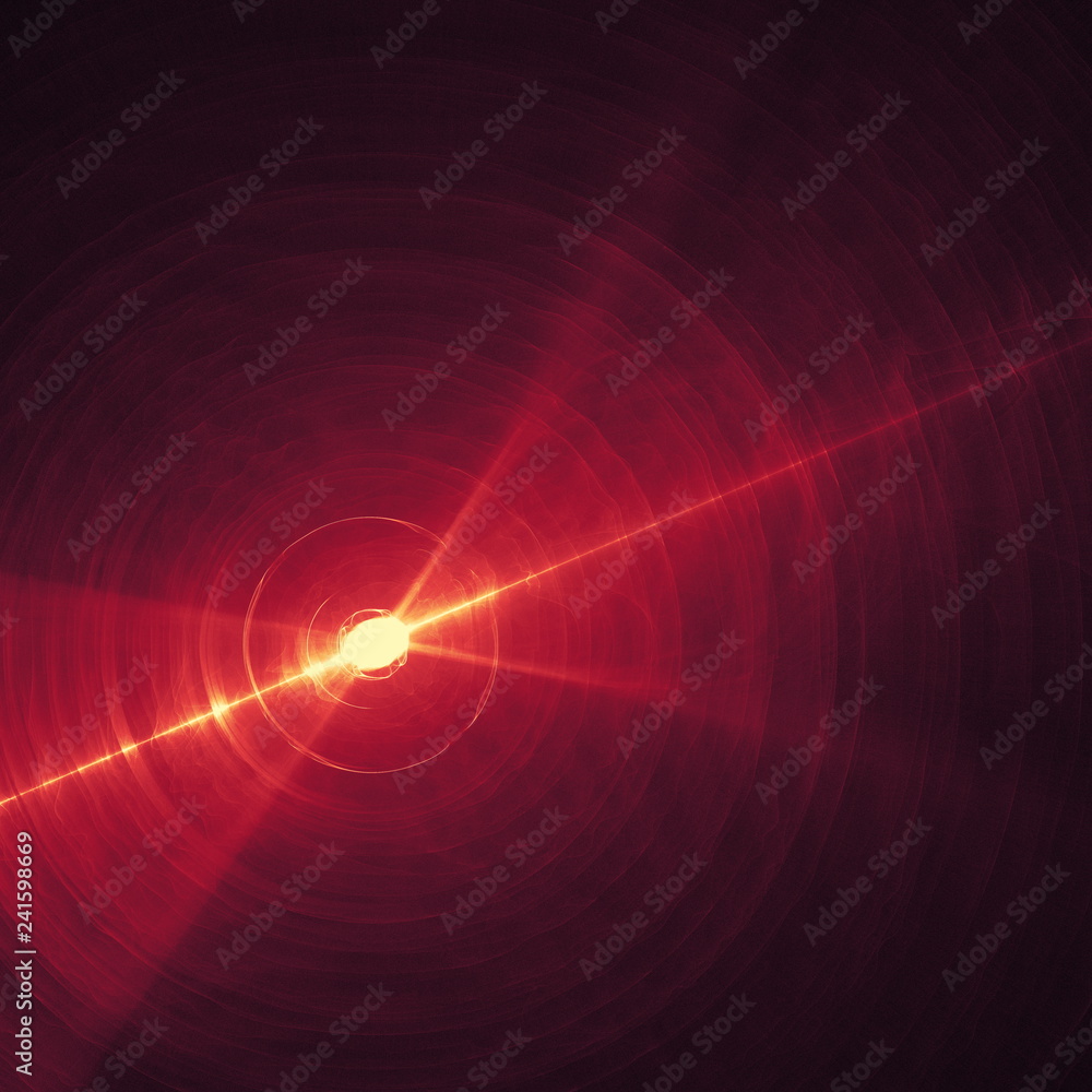 glowing red curved lines over dark Abstract Background space universe. Illustration glowing red curved lines over dark Abstract Background space universe. Illustration