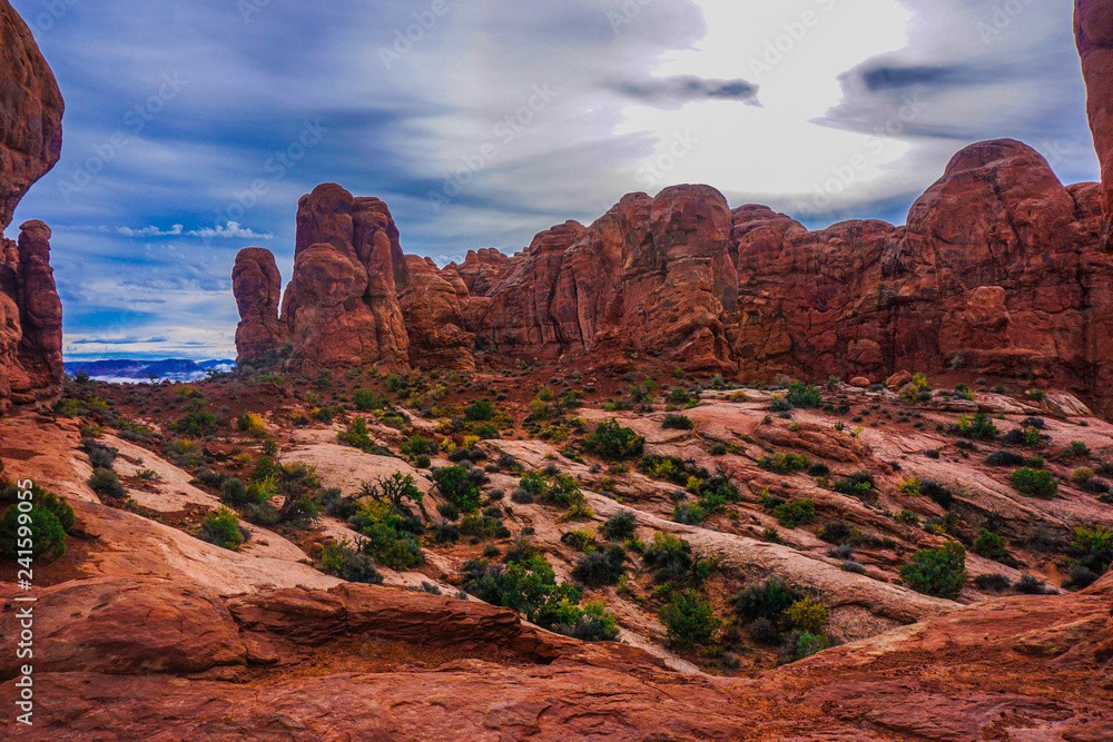 Fototapeta premium Red Rock Land