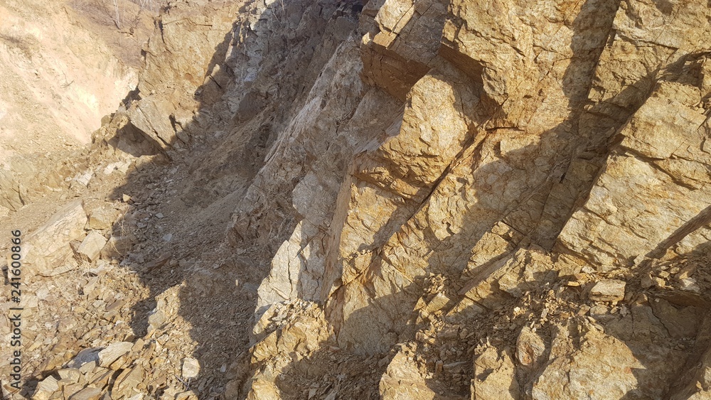Obraz premium Abandoned quarry 