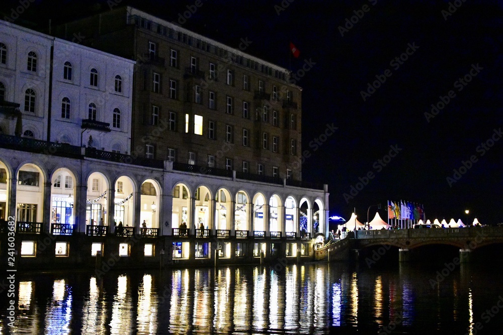 Fototapeta premium Jungfernstieg