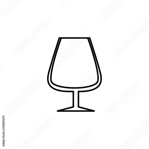 Goblet glass icon. Can be used for web, logo, mobile app, UI, UX