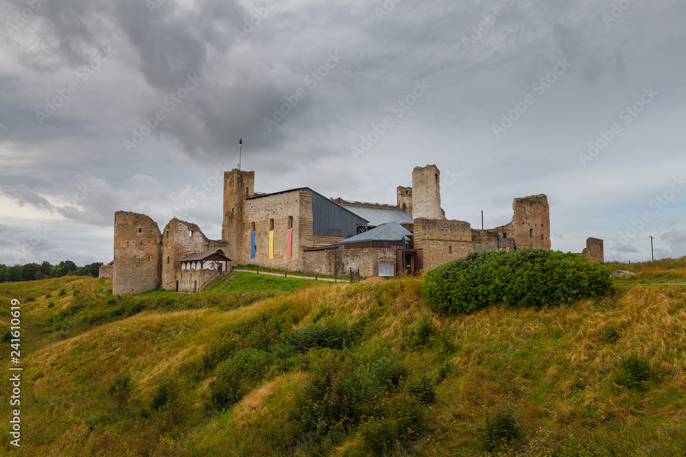 Well-known ruins of Rakvere castle, Estonia