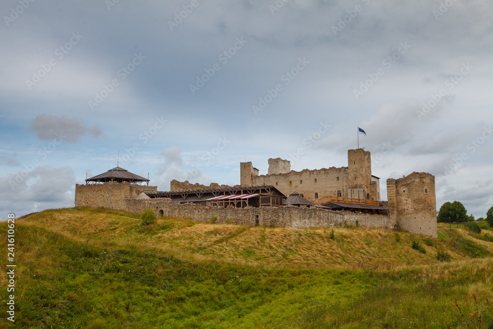 Well-known ruins of Rakvere castle, Estonia