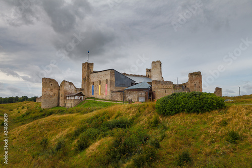 Well-known ruins of Rakvere castle, Estonia photo