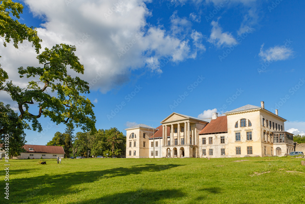 Kolga Manor at summer. It's located in northern Estonia, in Lahemaa National Park