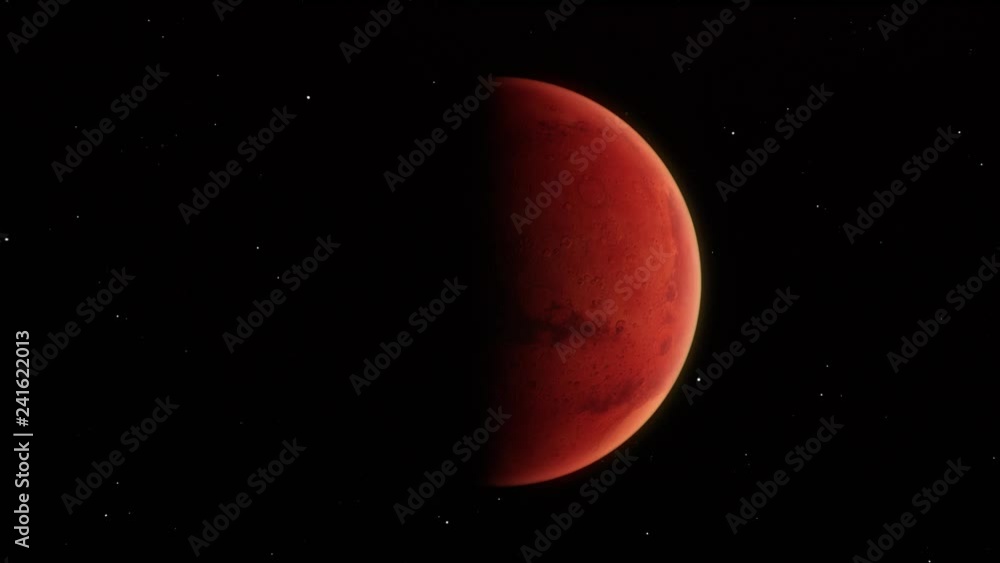 Rotation of the red planet