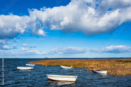 Boote auf der Ostsee in Dänemark photo