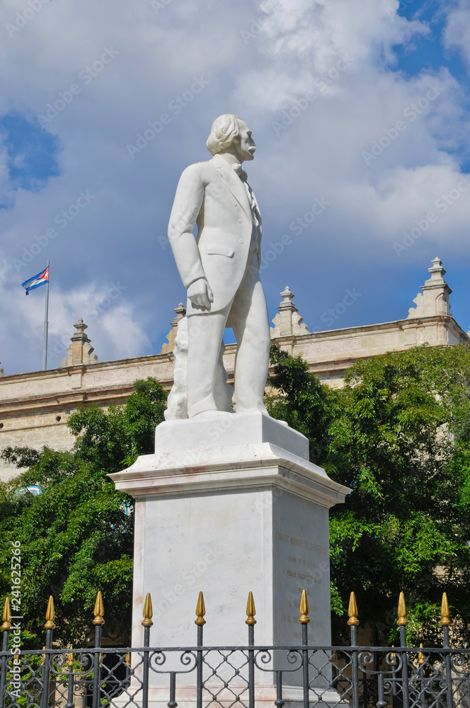 Carlos Manuel de Céspedes, Plaza de Armas, Havanna, Kuba