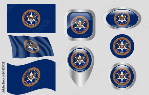 Flag of the US Marshals Service