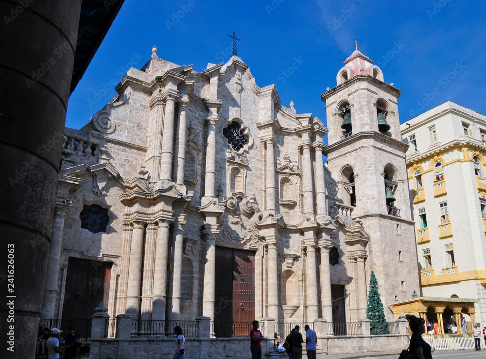Plaza de la Catedral, Kathedrale San Cristóbal, Havanna, Kuba