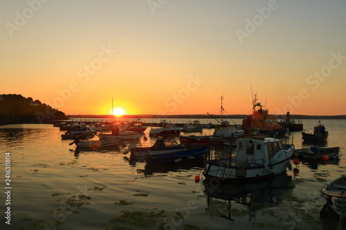 sunset in Ballycotton