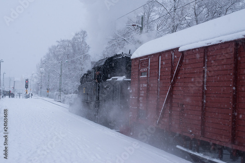 steam locomotive