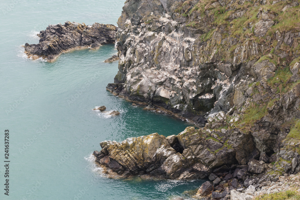 Tranquility and silence over the wild coast