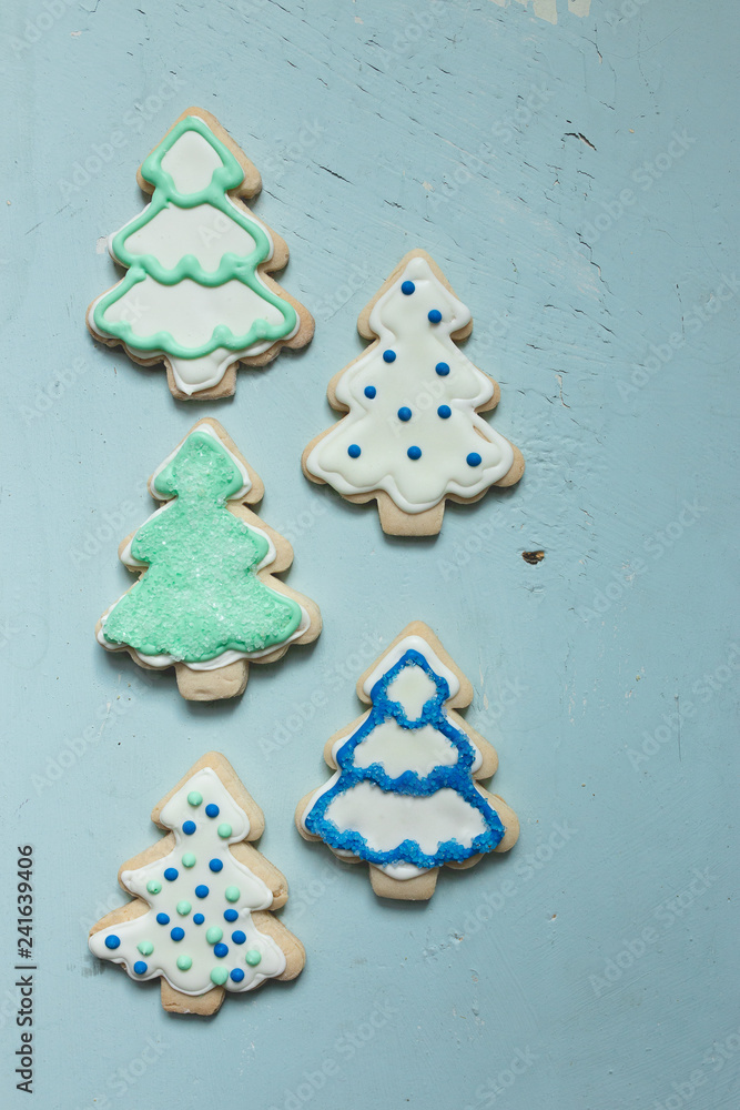 Christmas Cookie Christmas Trees Christmas Cookie Christmas Trees