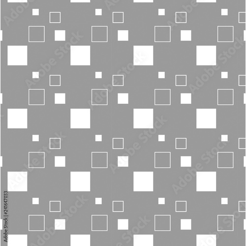 Fondo gris con cuadros blancos