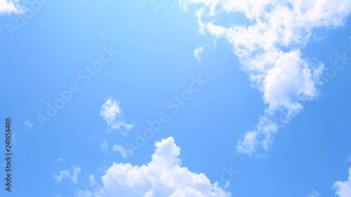 青空と雲（8月）