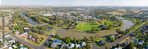 Quadro em tela The New South Wales central western town of Forbes.
