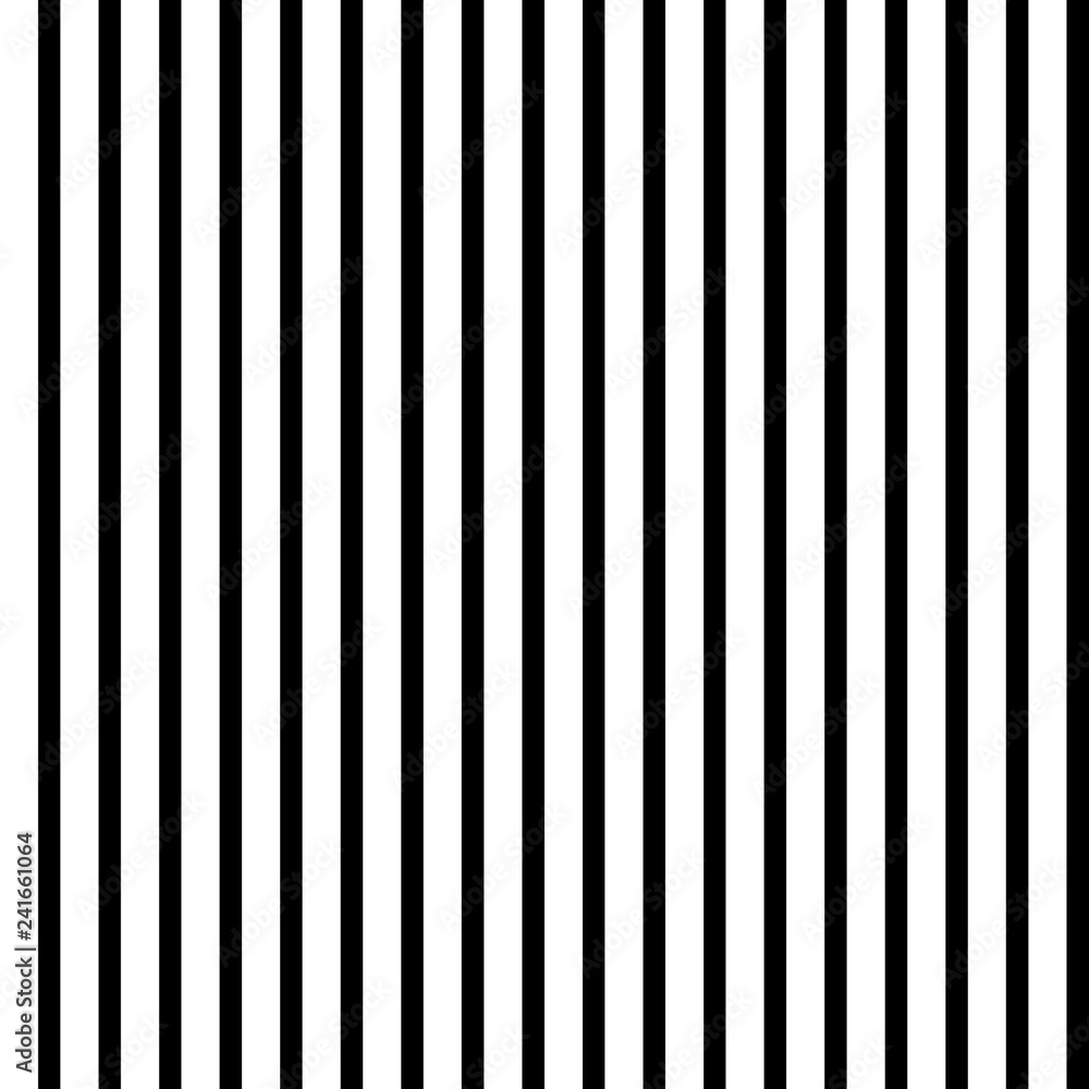 Vertical straight lines with the whiteblack (thickness) ratio equal