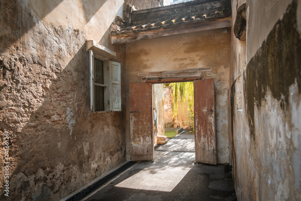 Obraz premium Ancient building in Bangkok, Thailand.