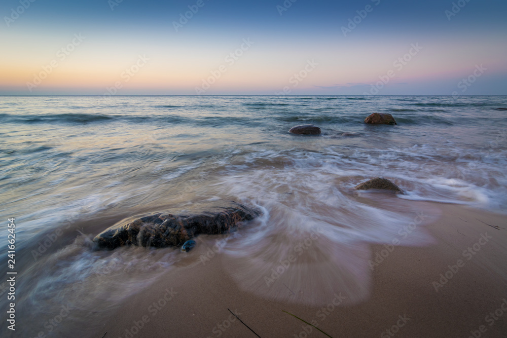 Fototapeta premium Abend am Meer