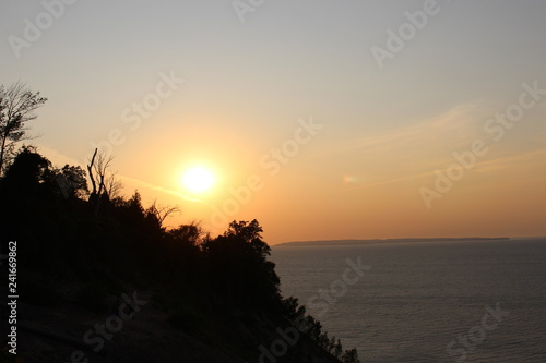 Sunset at Lake Michigan