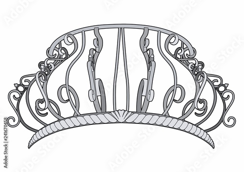 Gray balcony