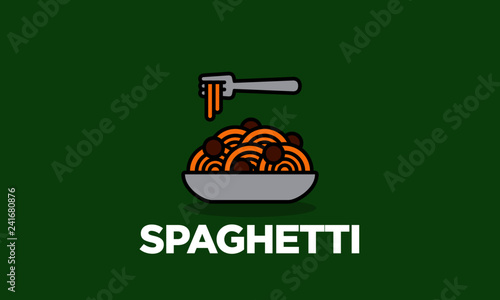 Spaghetti Vector Illustration