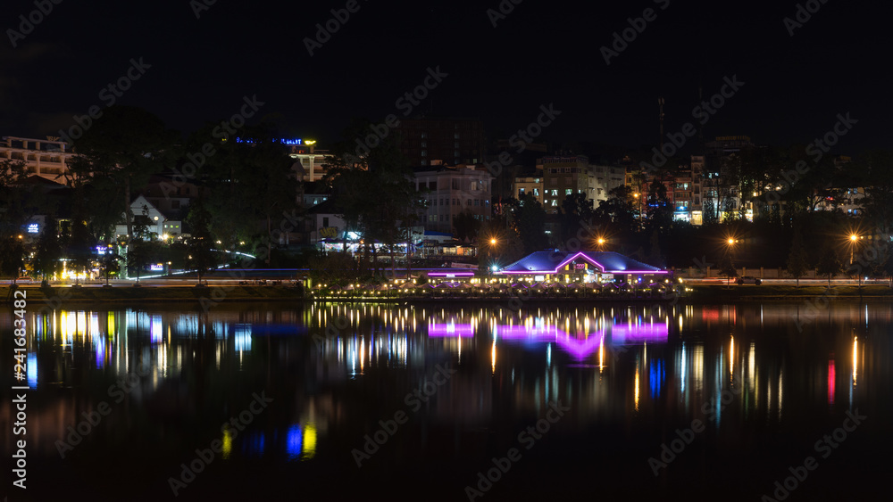 Dalat City by night, december 2018