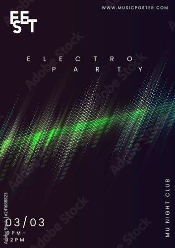 Event poster layout