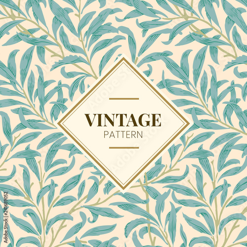 Willow Bough by William Morris (1834-1896). Original from The MET Museum. Digitally enhanced by rawpixel.