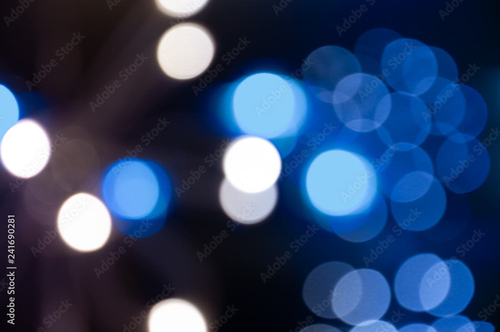 bokeh blurred abstract color background, defocused light