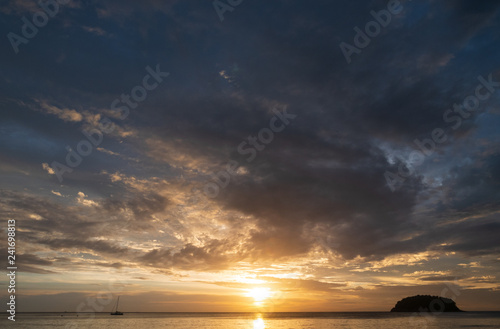 Wallpaper Mural Abstract Colorful sky with sunset view in the evening or sunrise and clouds background in the morning in nature concept. Torontodigital.ca