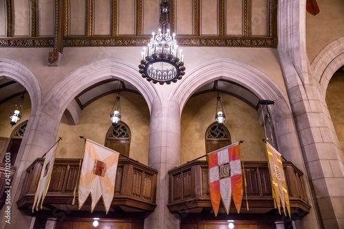 Фотография Interior of Detroit Masonic Temple. Detroit, Michigan, USA