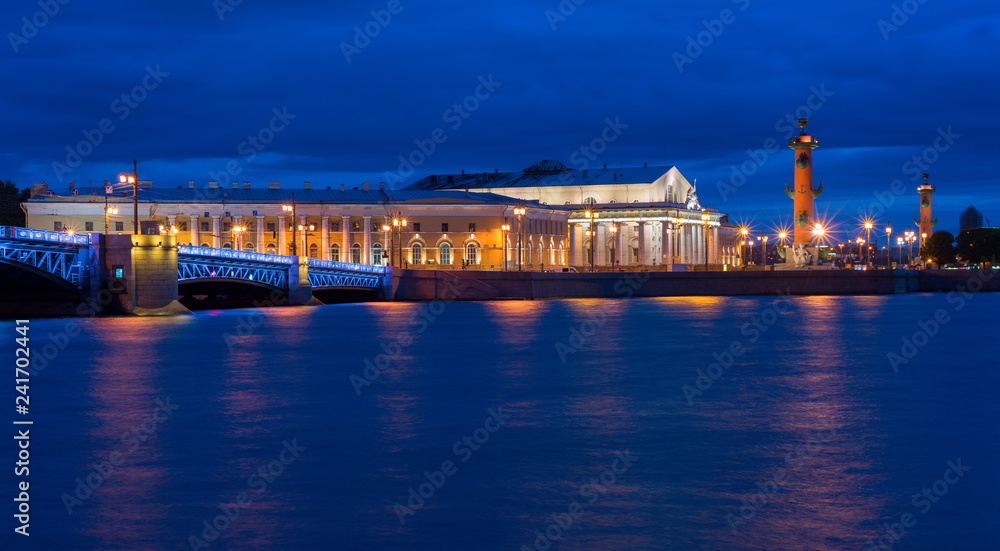 Embankment in St. Petersburg..